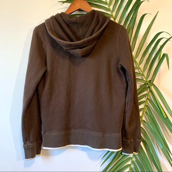 Vintage Roots Athletics Brown Zip Up Hoodie - Picture 6 of 7